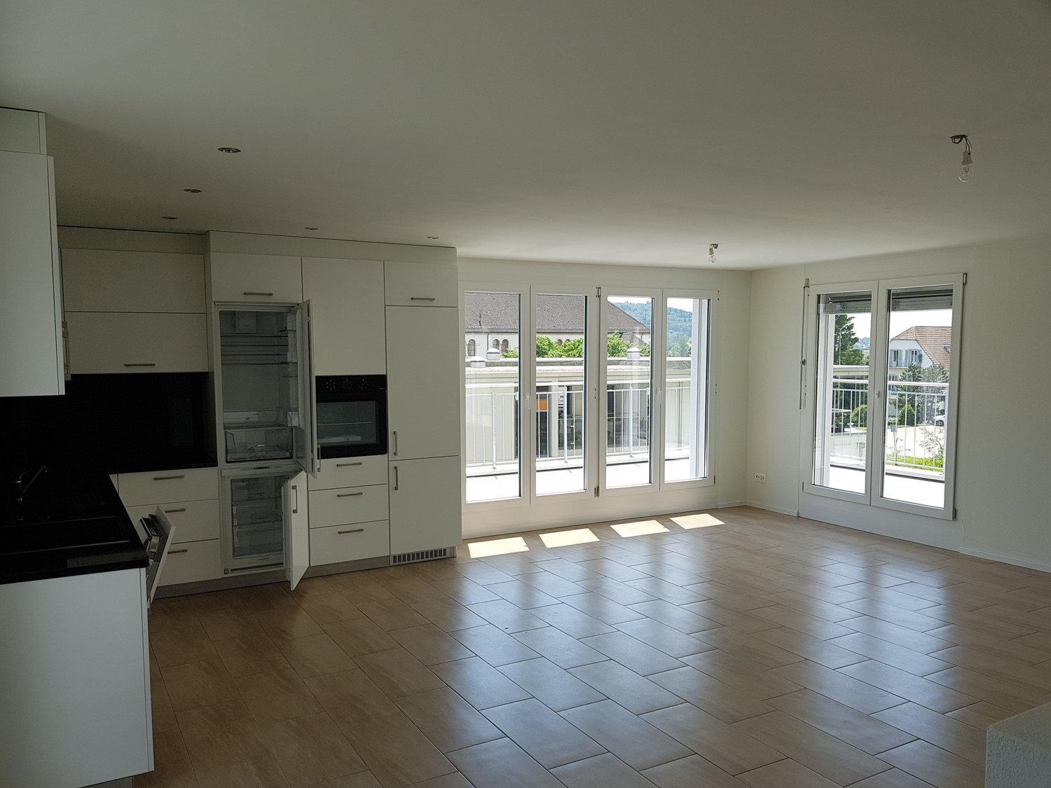 3 rooms attic flat