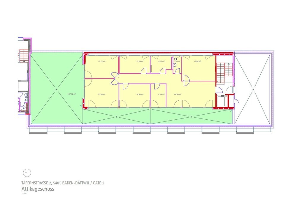 160m² office