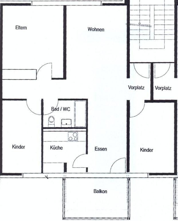 4 ½ rooms apartment