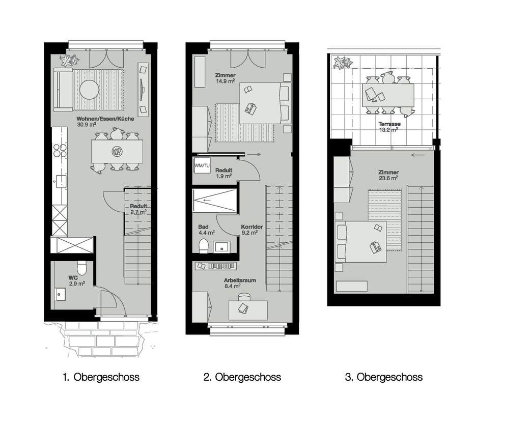 3 ½ rooms single house