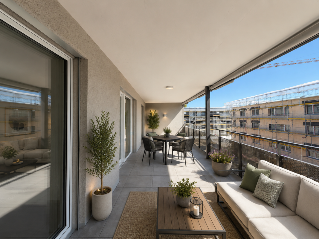 3 ½ rooms roof flat