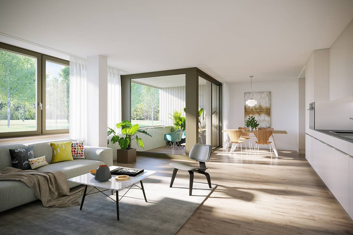 Duplex de 2 ½ pièces