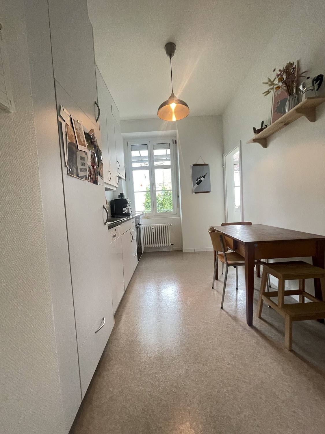 3 rooms furnished flat