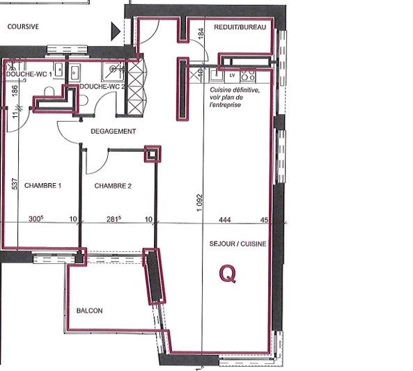 3 ½ rooms apartment