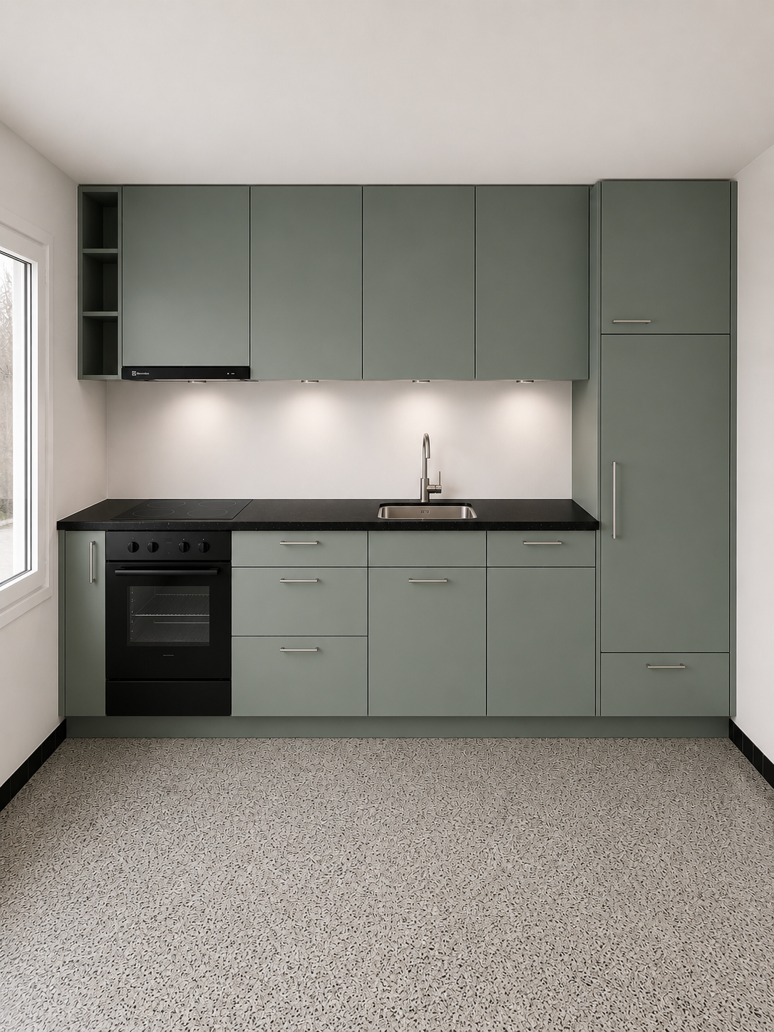 3 rooms apartment