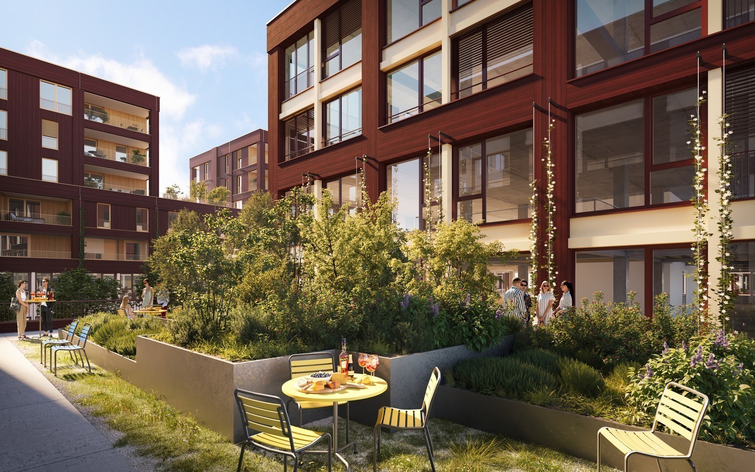 500m² office