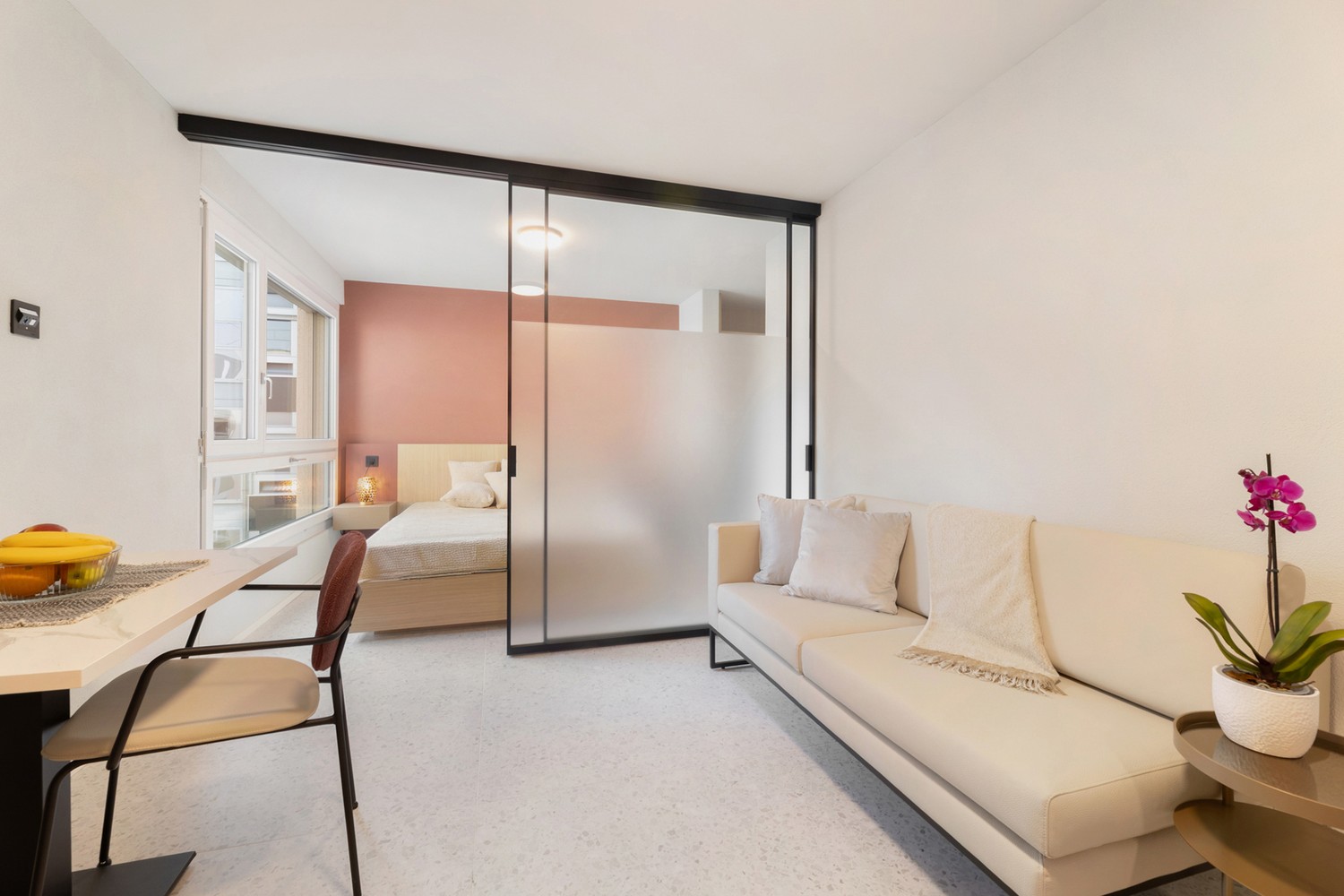 1 ½ pièces appartement meublé