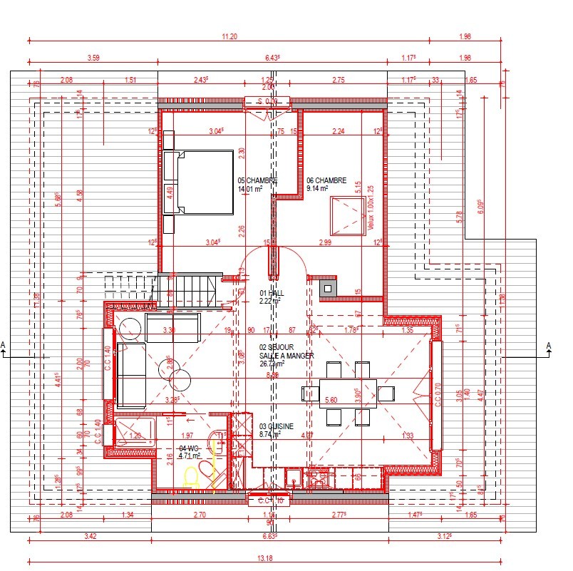 3 ½ rooms apartment