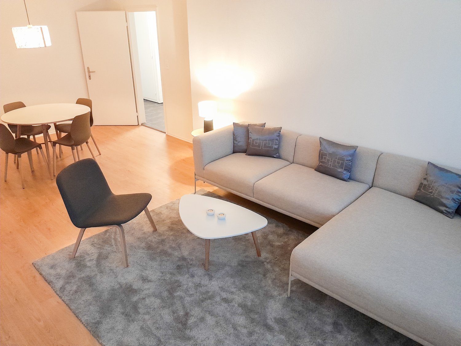 2 ½ rooms furnished flat