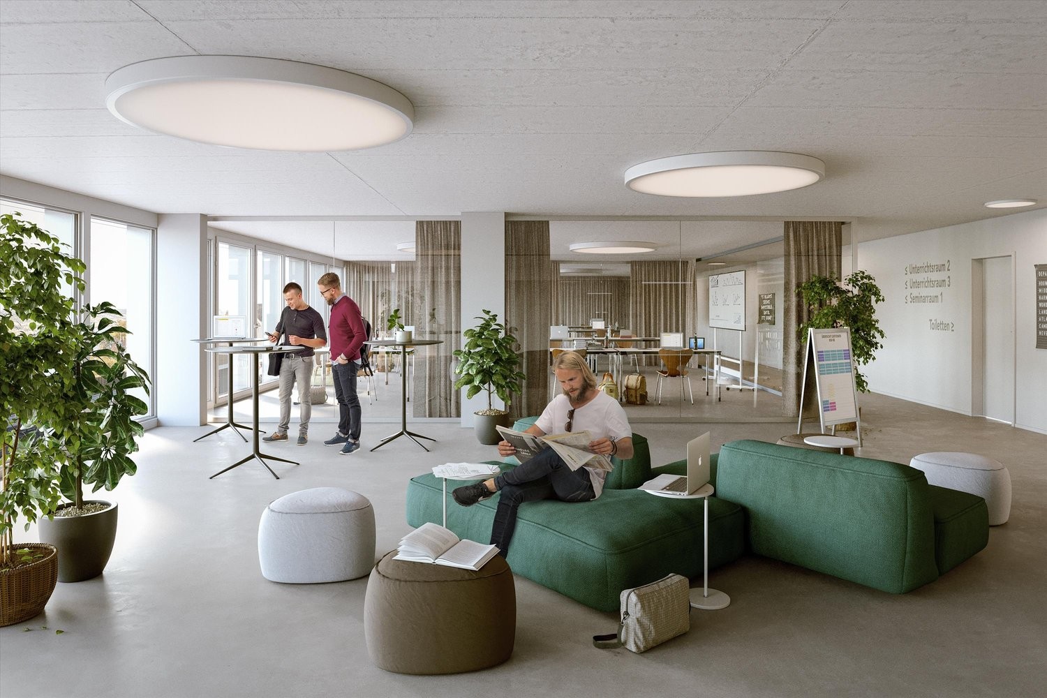 330m² office
