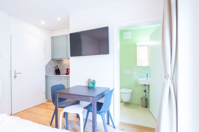 Appartement meublé d'une pièce
