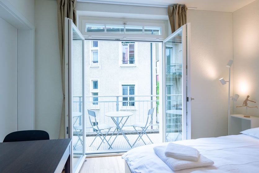 Appartement meublé d'une pièce