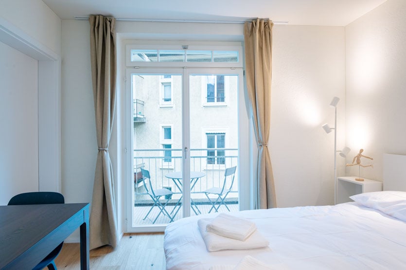 Appartement meublé d'une pièce