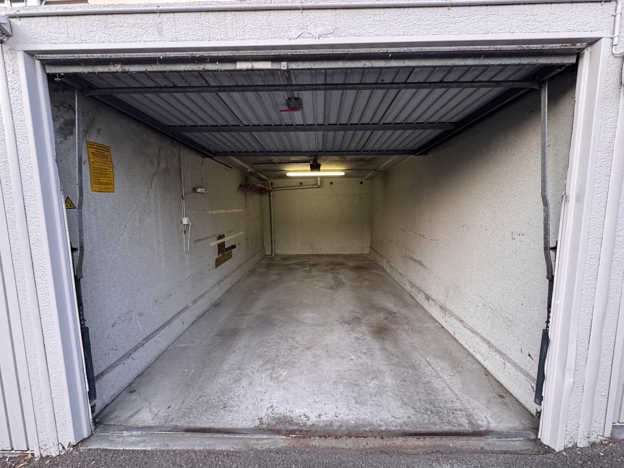 Single garage