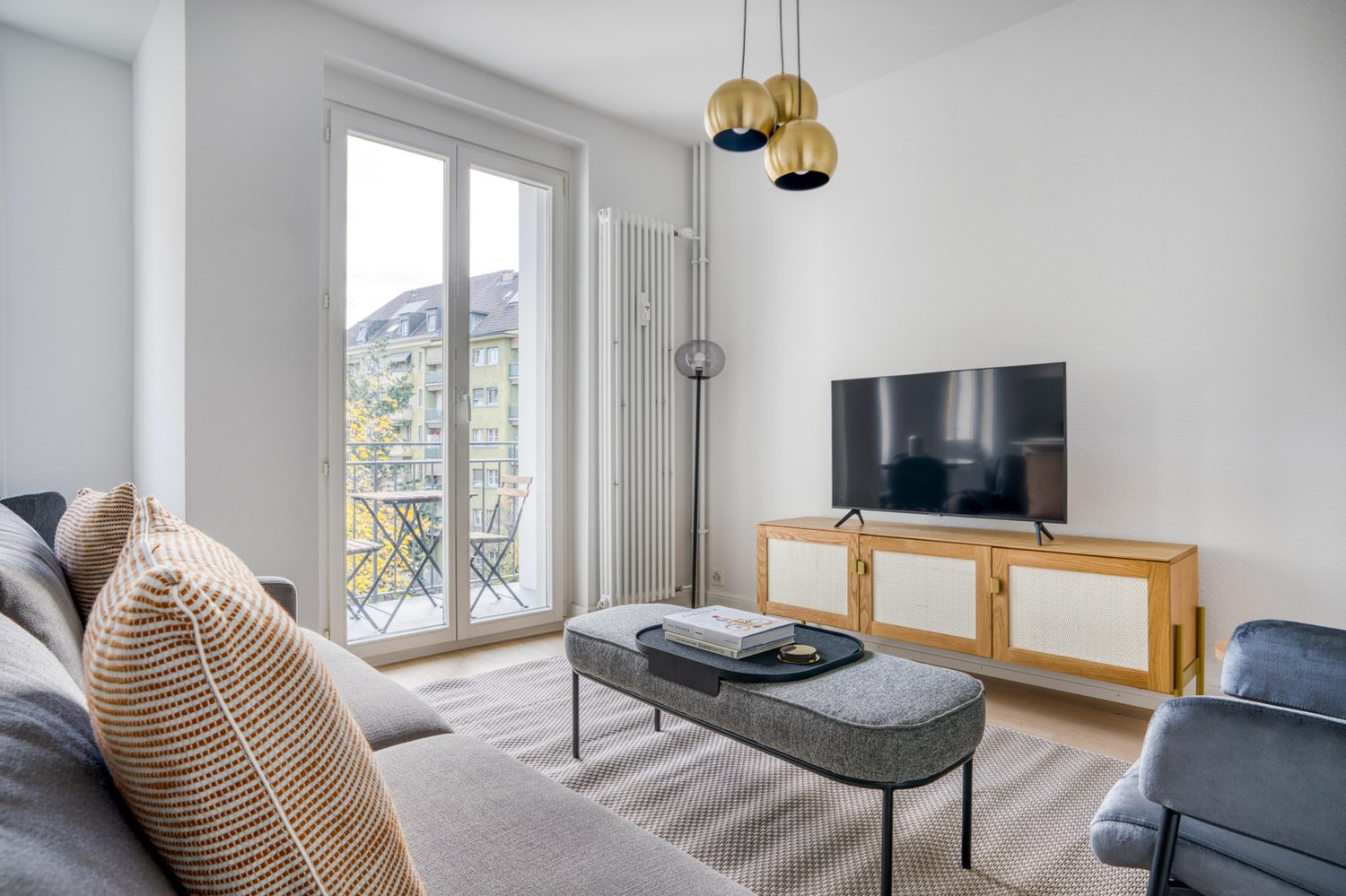 3 ½ rooms furnished flat