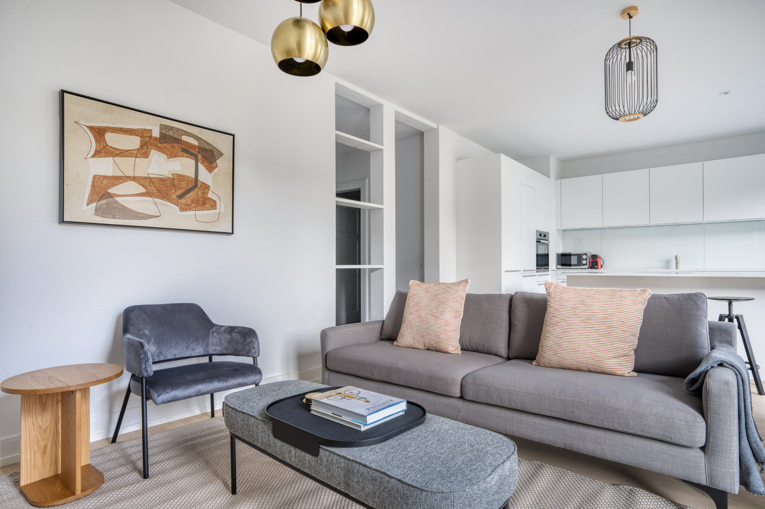 3 ½ rooms furnished flat