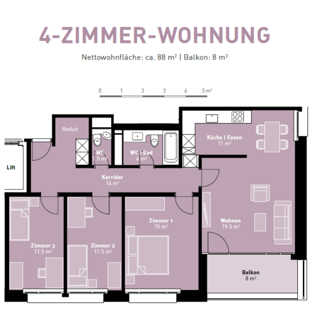 Room in a shared flat