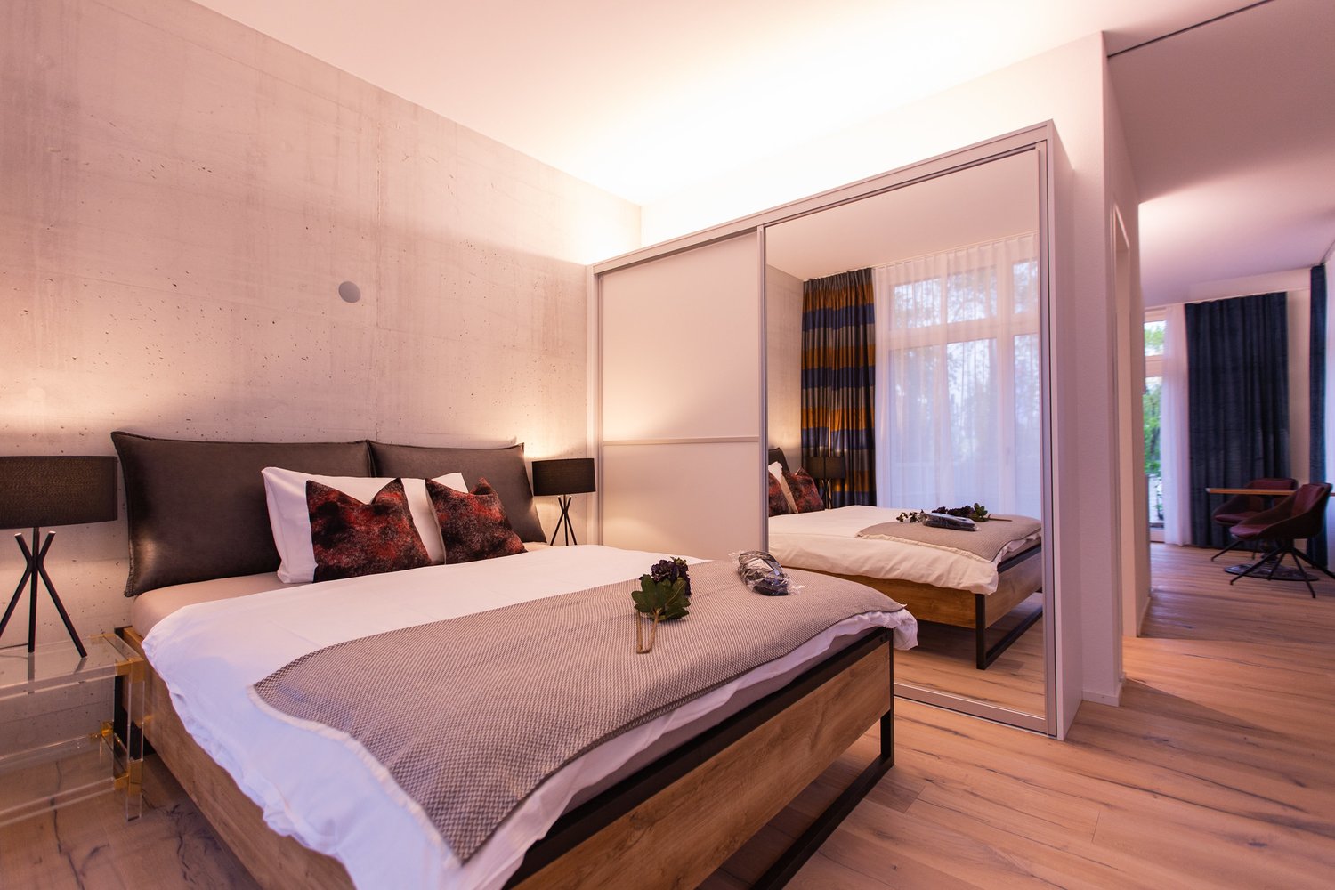 2 rooms furnished flat