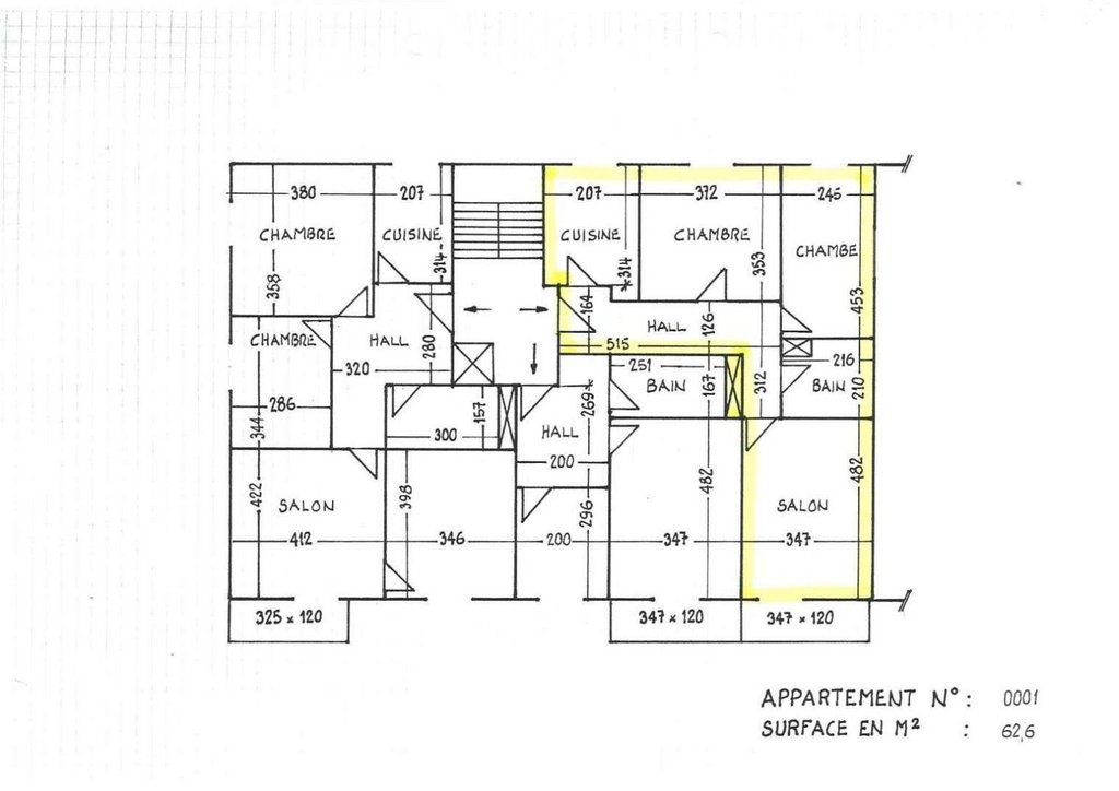 3 ½ rooms apartment