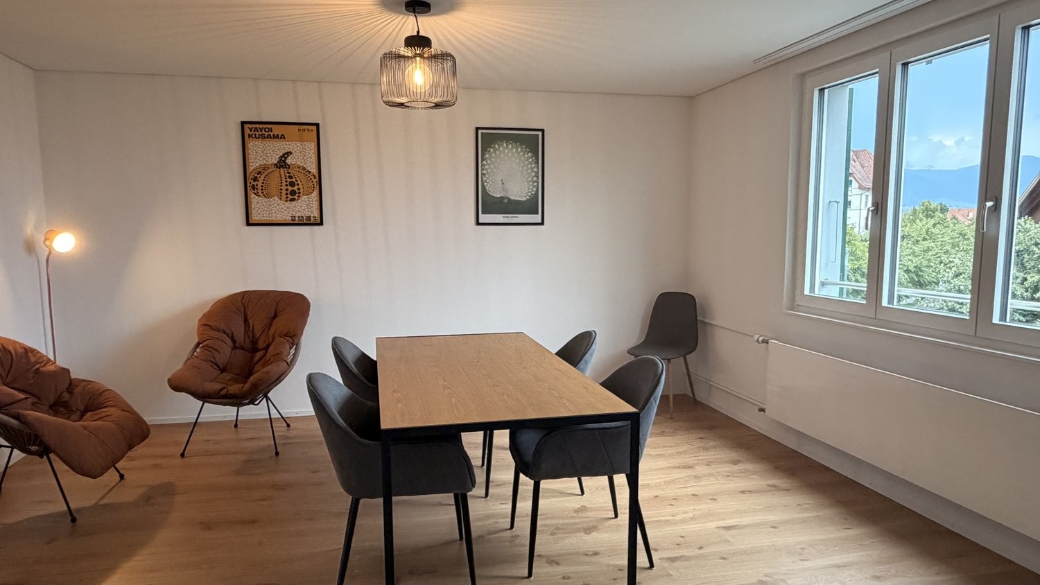 3 ½ rooms furnished flat