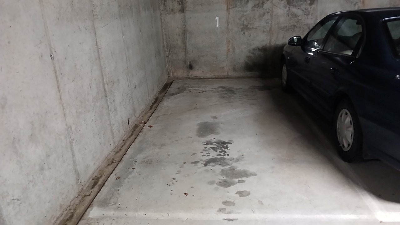 Covered bike parking