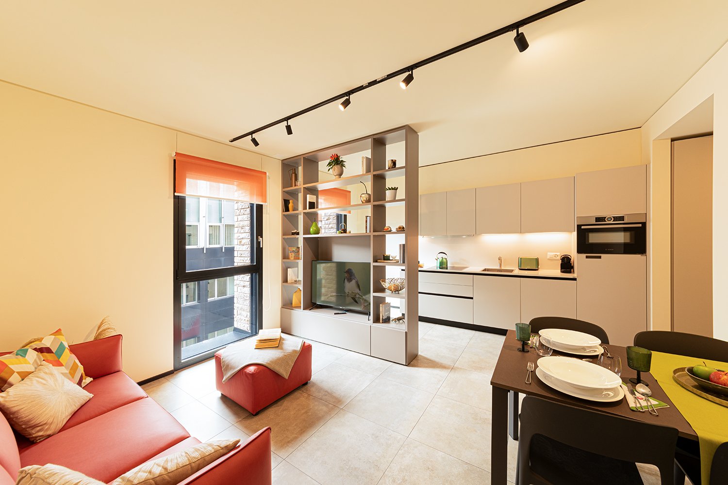 2 ½ rooms furnished flat