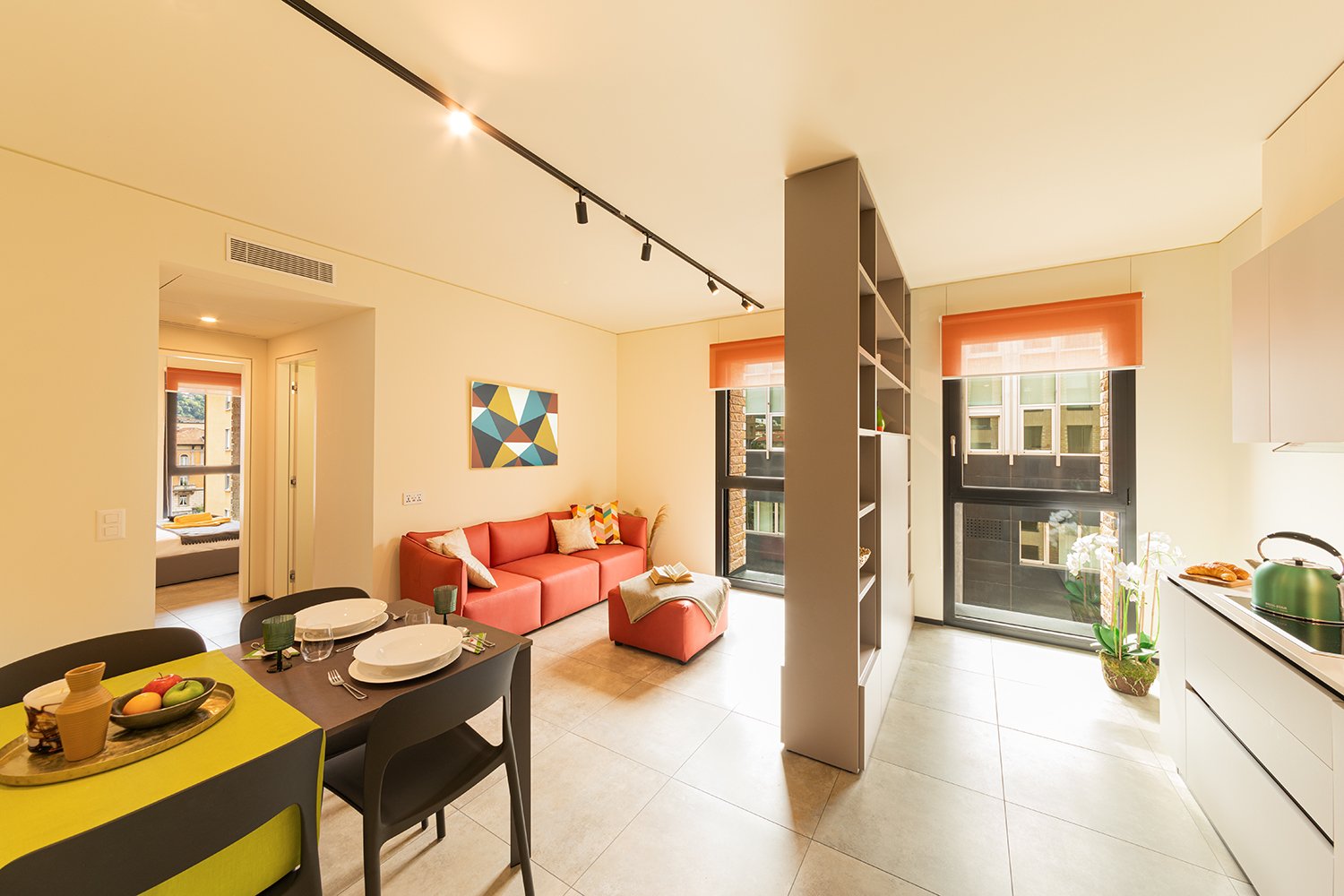 2 ½ rooms furnished flat
