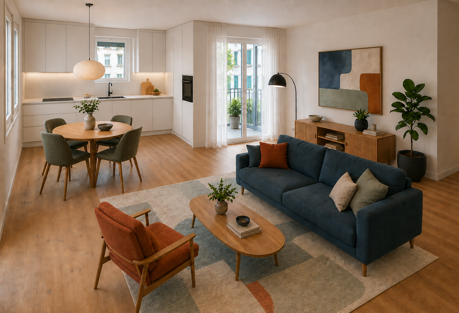 2 ½ rooms apartment
