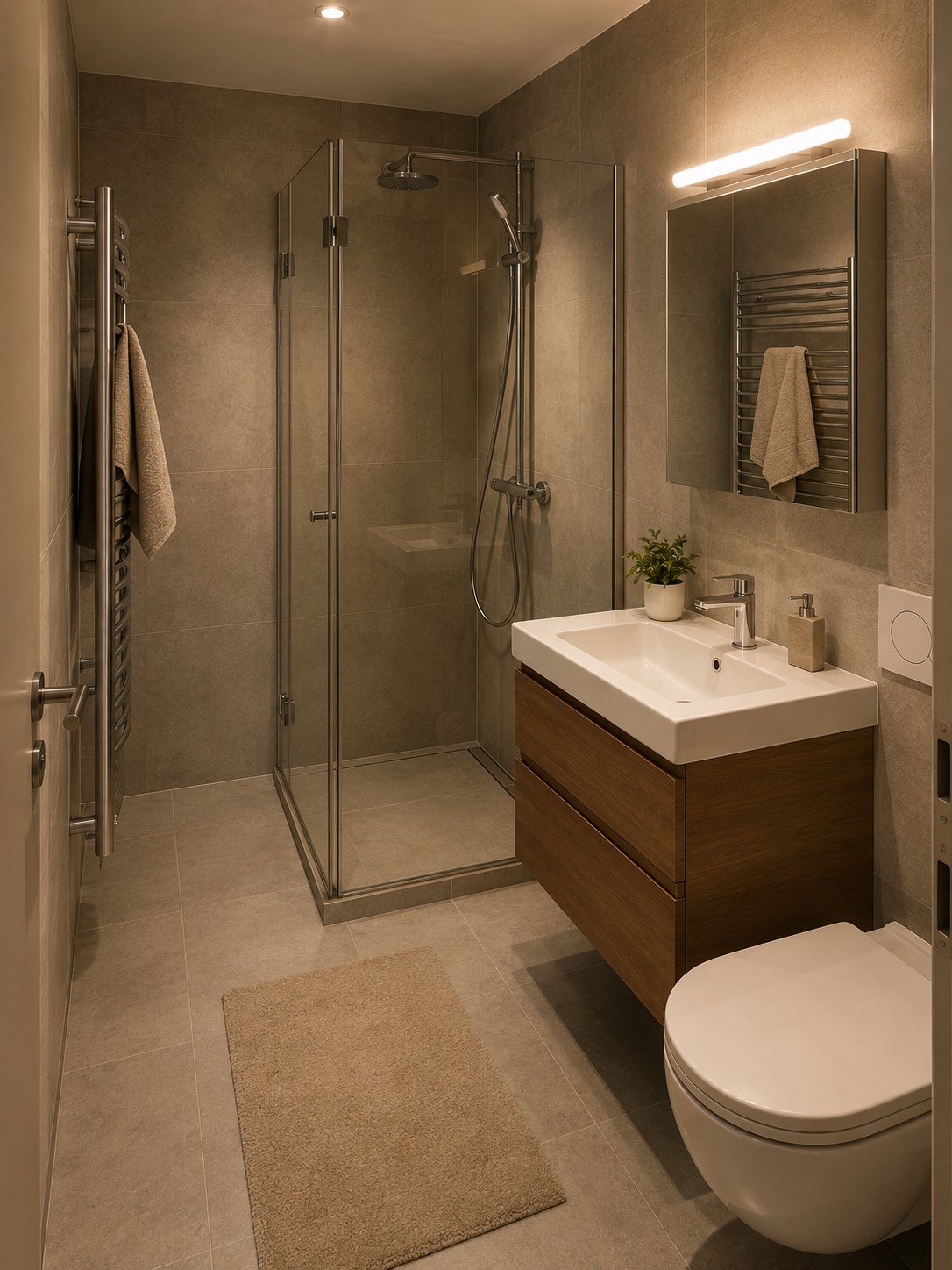 1 ½ rooms apartment