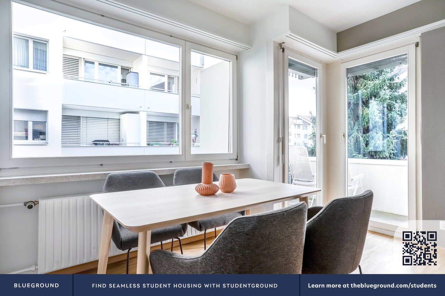 3 ½ pièces appartement meublé