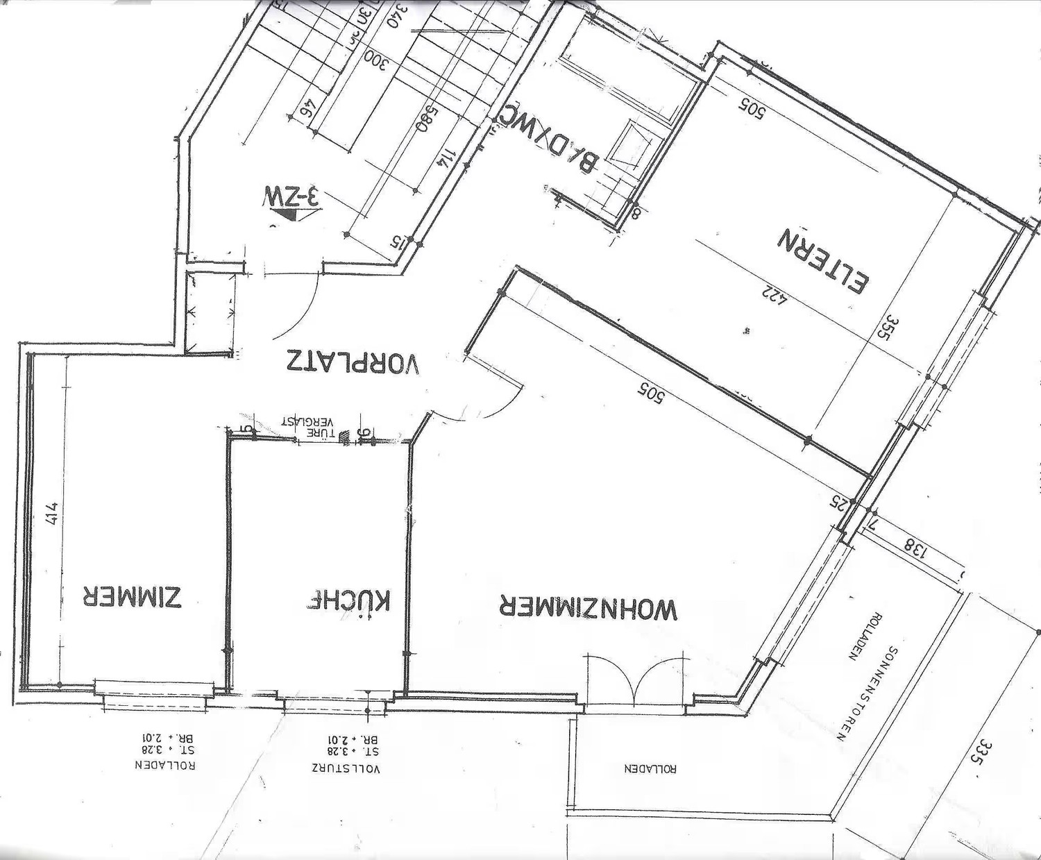 3 ½ rooms apartment