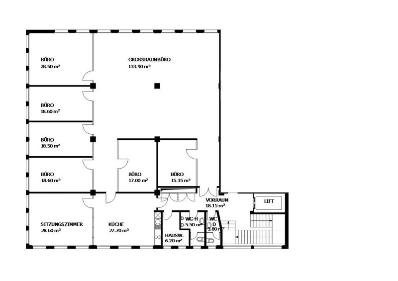 316m² ufficio