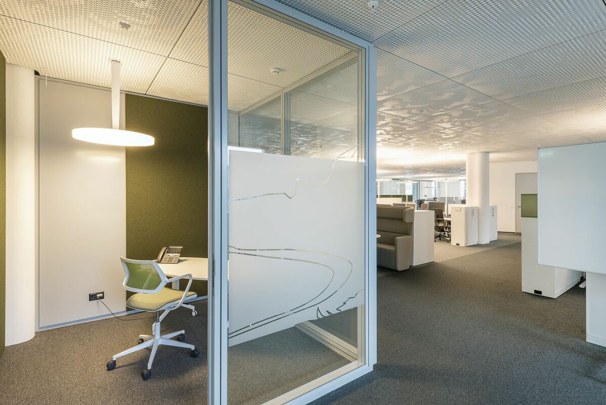 1400m² bureau