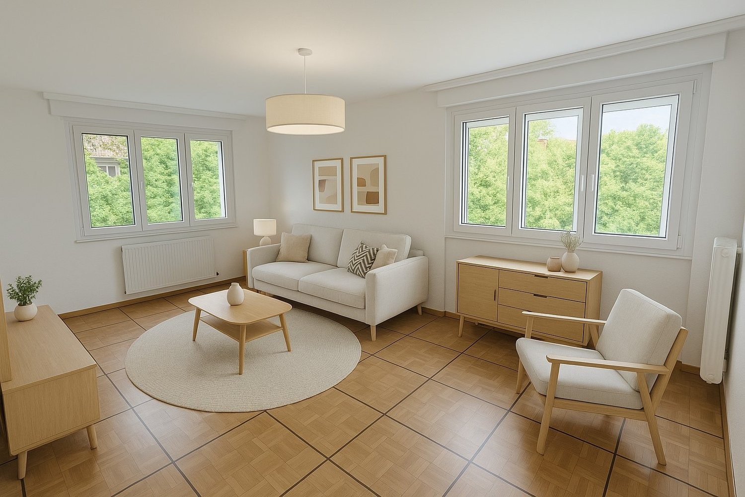 3 rooms apartment