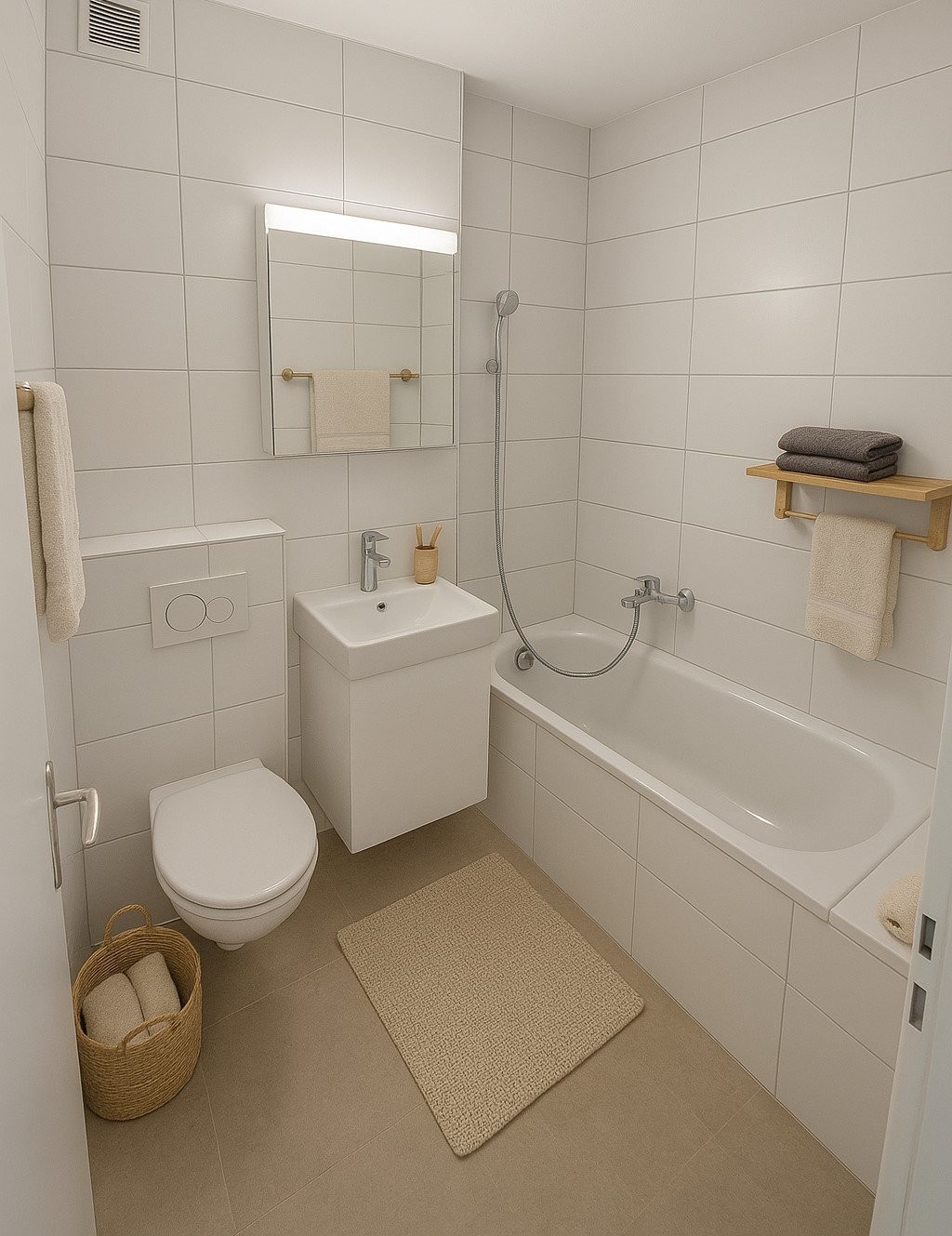 3 rooms apartment