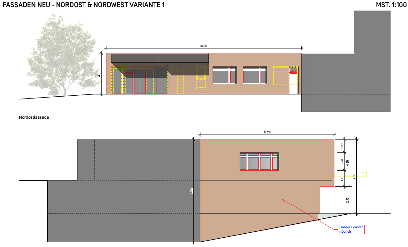 115m² office