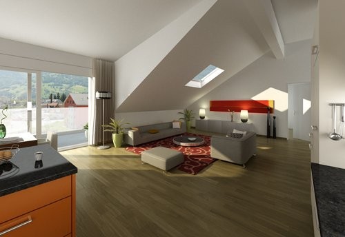 4 ½ rooms roof flat